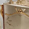 Casa Padrino Luxus Barock Möbel Set Sideboard mit Spiegel Produktbild-Vorschau 2