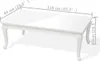 vidaXL Tavolino 115×65×42 cm bianco lucido Anteprima dell’immagine prodotto 5