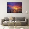 Bilder auf glas - Einteilig - Himmel die Farben Pier - Produktbild-Vorschau 7
