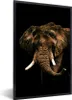 MuchoWow® MuchoWow® Gerahmtes Poster Elefant - Schwarz - Produktbild-Vorschau 1