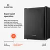 Klarstein Mini chladnička, 40 l, malá, tichá chladnička do Náhled obrázku produktu 6