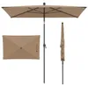 KOMFOTTEU Parasol ogrodowy prostokątny 213 x 140 x 245 cm, Podgląd zdjęcia produktu 1