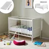 Kinderbett Umbaubar 60x120 cm mit Matratze, Lattenrost und Produktbild-Vorschau 1