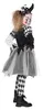 Kleid Halloween Clown schwarz, Groesse:140 Produktbild-Vorschau 2