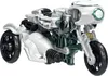 A toy motorcycle, likely a Transformer, is shown against a white background. Anteprima dell’immagine prodotto