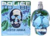 A product shot of Police To Be Exotic Jungle Eau de Toilette for Men, with the product box and bottle displayed side-by-side. Podgląd zdjęcia produktu