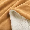 Beautissu Sherpa Decke Wohndecke Kuscheldecke Beige/Weiß Produktbild-Vorschau 3