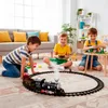 Springos® Dampflok-Spielzeug Lokomotive Eisenbahn mit Sound Produktbild-Vorschau 1