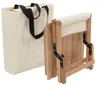 osoltus Holz Falthocker 2in1 Camping  Hocker / Produktbild-Vorschau 6