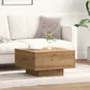 vidaXL Couchtisch Artisan-Eiche 55 x 55 x 31 cm Produktbild-Vorschau 2