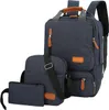 3-teiliges Rucksack-Set fuer Damen und Herren, Produktbild-Vorschau 1