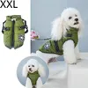 Chaqueta de invierno para mascotas, perros, con arnés. Ropa Vista previa de la imagen del producto 1