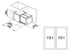 BLANCO SELECT BOTTON Pro 45/2 Manual, 37,5 cm, 35 cm, 75 cm Produktbild-Vorschau 13