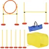 PawHut Hunde Agility Hürden Set Hundetraining Hindernislauf Produktbild-Vorschau 1