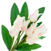 Grosser Blumenbunnenstrauss X9 Rosa Kunstblumen Produktbild-Vorschau 6