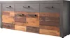 trendteam Salle de séjour Sideboard Indy Graphite Gris Voir les images du produit 2