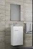 3tlg Waschplatz Waschtisch Slito Spiegel Anteprima dell’immagine prodotto 2