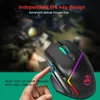 HXSJ Gaming RGB Tastatur und Maus Set mit Mäusepad, 96 Produktbild-Vorschau 10