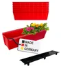 BURI 6 inserts de jardinières pour palettes Euro avec tapis Voir les images du produit 2