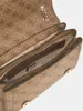 GUESS Damen Schultertasche Noelle Latte Logo/Brown : Produktbild-Vorschau 27