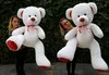 Two identical images of a woman holding a large white teddy bear with red accents. Náhľad obrázku produktu