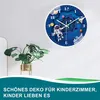 Wanduhr Kinder (Astronaut) - Lautlose Kinderwanduhr - Produktbild-Vorschau 4