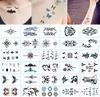 Tatouage temporaire art corporel petites feuilles Voir les images du produit 1