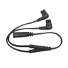 IEC320 C8 to Dual C7 Cord Male to Female 1 in 2 Out AC Voir les images du produit 6