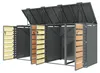 Mülltonnenbox für 4 Tonnen bis 240 Liter Produktbild-Vorschau 14