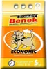 A bag of cat litter with a cartoon cat illustration. Podgląd zdjęcia produktu