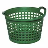Kartoffelkorb, 25 kg, Ø 46 cm H 33 cm, 32 Liter, grün Produktbild-Vorschau 1