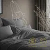 Lavea®: 1 poszewka na poduszkę, 80x80 cm, 100% bawełna, Podgląd zdjęcia produktu 3