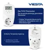VIESTA® TH12 Steckdosenthermostat – 7-Tage-Programm, Produktbild-Vorschau 2
