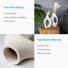 Intirilife Vase in Weiß Matt aus Keramik -2er Set- Vase mit Produktbild-Vorschau 3