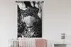 MuchoWow® Wandteppich Wandbehang Gepard mit blauem Mund und Produktbild-Vorschau 2