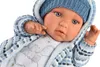 Llorens 42405 BABY ENZO - bambola realistica con z Anteprima dell’immagine prodotto 5