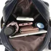 J&W Zaino City Donna Fluturake Nero Taglia unica Anteprima dell’immagine prodotto 16