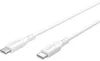 Goobay 77743 USB-C™ siliconenkabel, 1,5 meter, wit - een Productafbeelding-voorbeeld 12