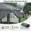 Sekey Faltpavillon 3x6 m wasserdicht UV50+ Gartenpavillon Produktbild-Vorschau 4
