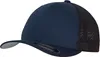 Flexfit Mesh Trucker Trucker Cap mit BW navyblau L/XL Voir les images du produit 1