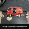 LANOLU Flaschenöffner Magnet FEUERWEHR Geschenke für Produktbild-Vorschau 5