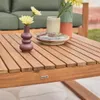 sweeek - Gartengarnitur aus Holz 5 Sitze - Mendoza - Produktbild-Vorschau 2