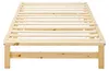 Homestyle4u Holzbett 100 x200 mit Lattenrost Natur Produktbild-Vorschau 25