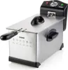 DOMO Fritteuse 3L Edelstahl Kaltzonen Friteuse 2000W 3 Produktbild-Vorschau 5