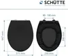 SCHÜTTE Duroplast WC sedátko, WC poklop s měkkým zavíráním Náhled obrázku produktu 7