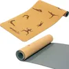 Enero Fit Kork Yogamatte 183x61x0,4 cm – rutschfest, Produktbild-Vorschau 2