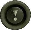 A close-up, top-down view of a green portable speaker. Náhľad obrázku produktu