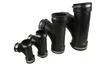 Flexibles Elastomer T-Stück 90° in 50 mm inkl. Spannringe Produktbild-Vorschau 2