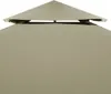 Bâche de toit de pavillon de rechange 310 g/m² Beige 3×4 m Voir les images du produit 10