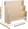 SucceBuy Montessori Bücherregal mit 3 Ebenen, Kinderregal Produktbild-Vorschau 7